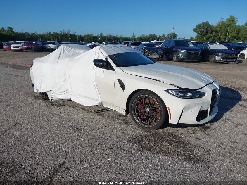 Vin: wbs33ba09pcl33247, lot: 46243675, bmw m4 competition xdrive 20231