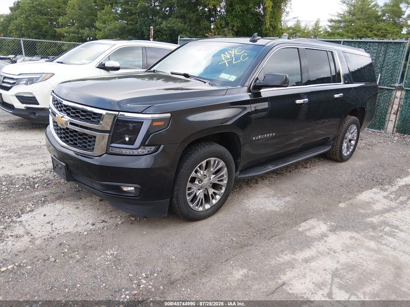 Vin: 1gnskhkc0gr413011, lot: 46243694, chevrolet suburban lt 20162