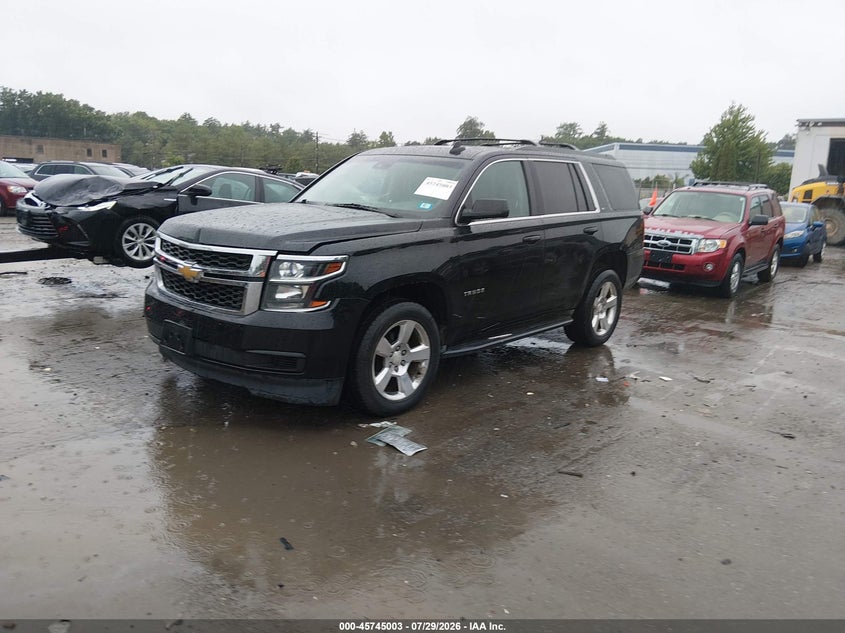 Vin: 1gnskbkc4gr233589, lot: 46243707, chevrolet tahoe lt 20162