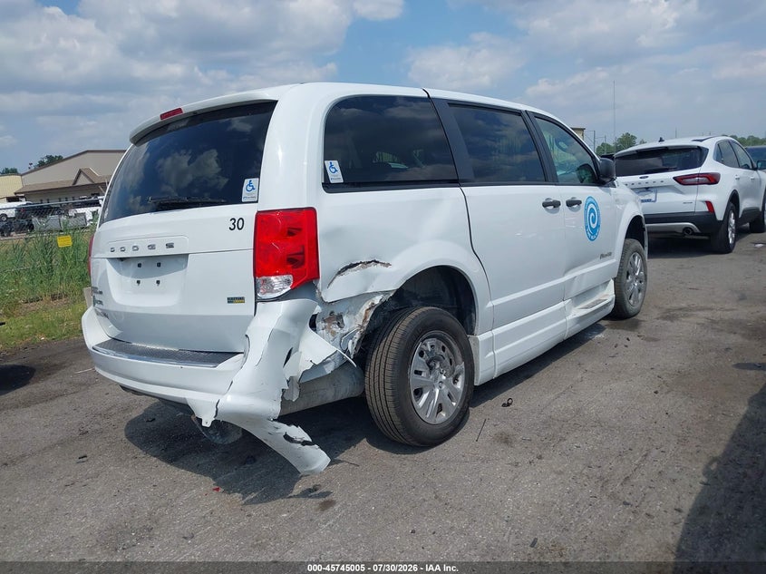 Vin: 2c7wdgbg6kr801125, lot: 46243709, dodge grand caravan se 20194