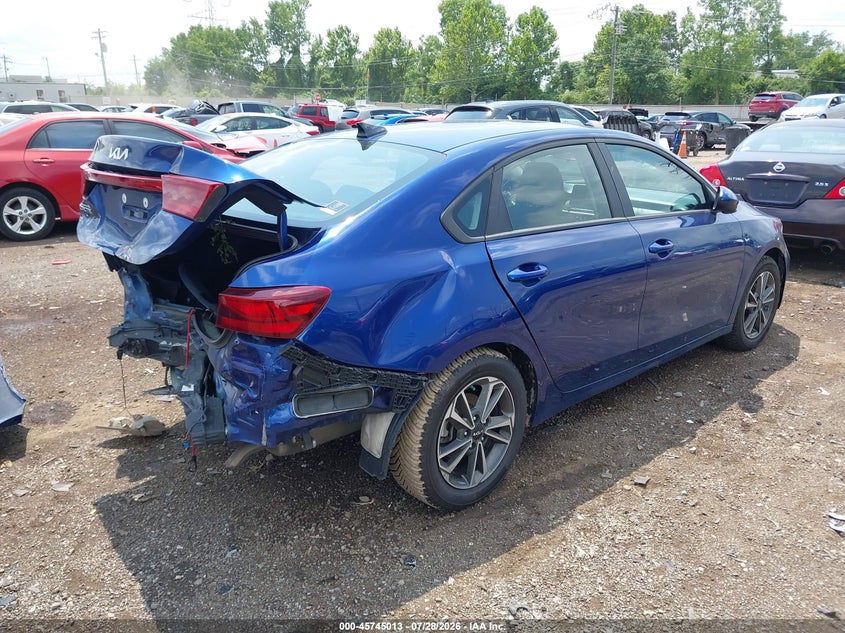 Vin: 3kpf24ad7pe602747, lot: 46243717, kia forte lxs 20234