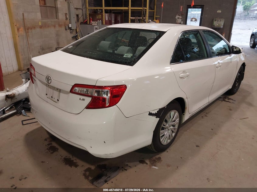 Vin: 4t4bf1fk0er347853, lot: 46243722, toyota camry le 20144