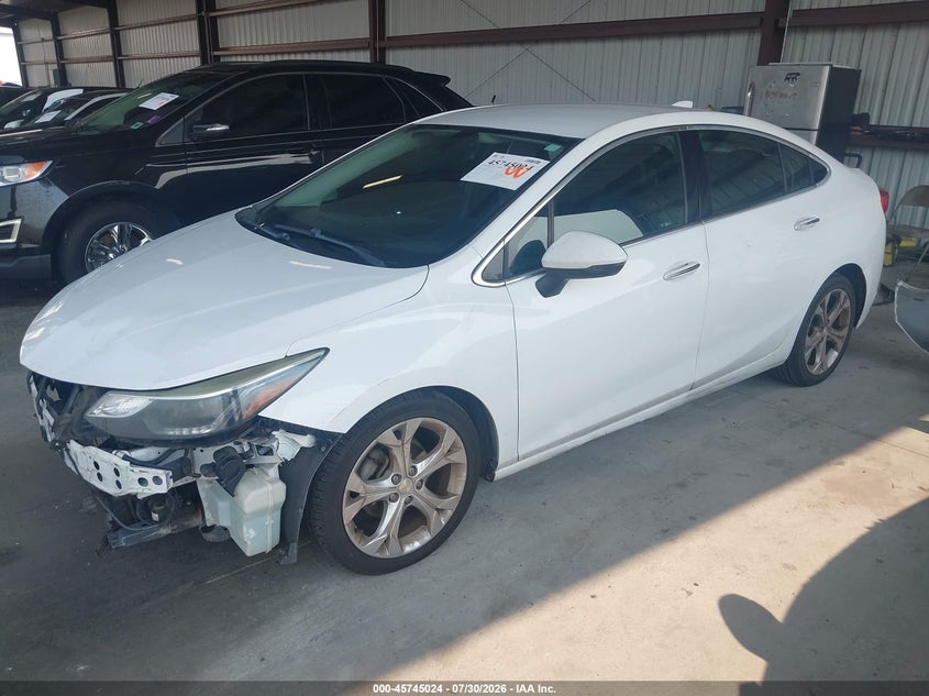 Vin: 1g1bf5sm2h7242787, lot: 46243728, chevrolet cruze premier auto 20172