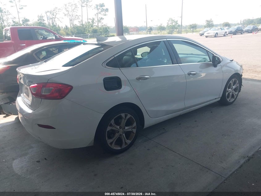 Vin: 1g1bf5sm2h7242787, lot: 46243728, chevrolet cruze premier auto 20174