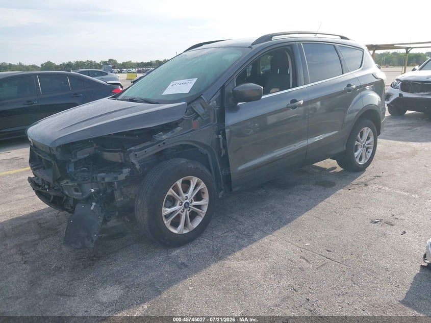 Vin: 1fmcu9gdxjud12802, lot: 46243731, ford escape se 20182