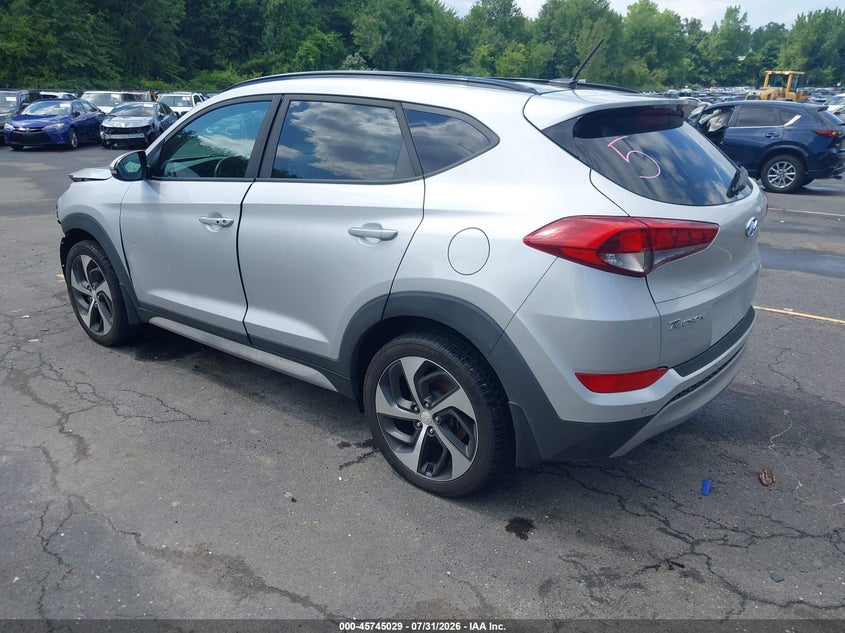 Vin: km8j3ca24hu570659, lot: 46243732, hyundai tucson value 20173