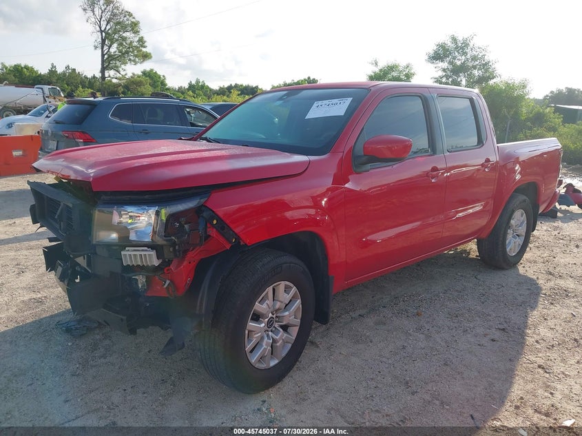 Vin: 1n6ed1ej0pn663404, lot: 46243741, nissan frontier 20232