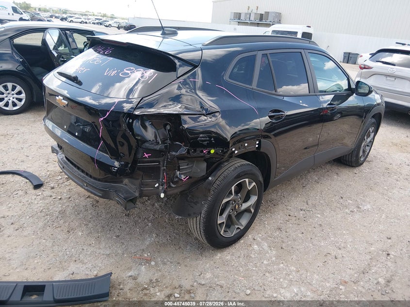 Vin: kl77lhep3tc078881, lot: 46243743, chevrolet trax fwd lt 20264