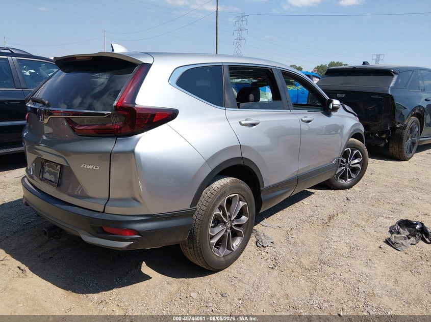 Vin: 2hkrw2h85lh619714, lot: 46243755, honda cr-v awd ex-l 20204