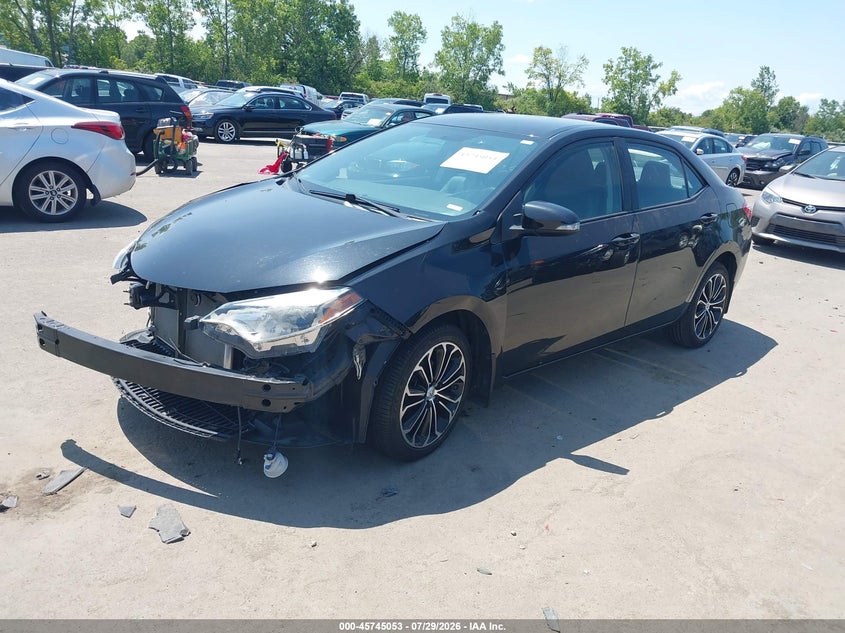 Vin: 2t1burhe0ec227509, lot: 46243757, toyota corolla s plus 20142