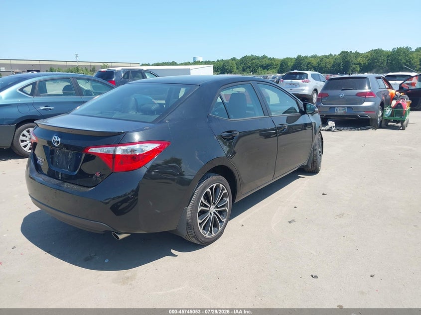 Vin: 2t1burhe0ec227509, lot: 46243757, toyota corolla s plus 20144