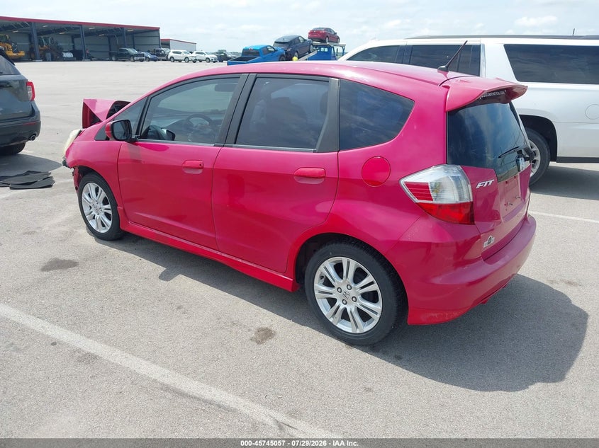 Vin: jhmge8h48ac003622, lot: 46243761, honda fit sport 20103
