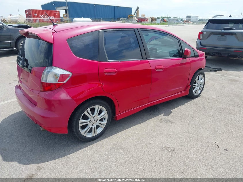 Vin: jhmge8h48ac003622, lot: 46243761, honda fit sport 20104