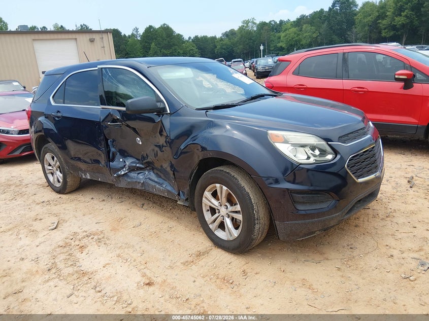 Vin: 2gnalbek7h1540258, lot: 46243766, chevrolet equinox ls 2017 img_1