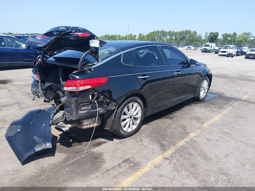 Vin: 5xxgu4l31gg076514, lot: 46243767, kia optima ex 20164