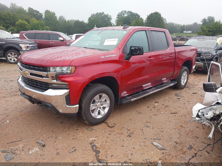 Vin: 3gcuyded6mg411241, lot: 46243774, chevrolet silverado 1500 4wd  short bed lt 20212