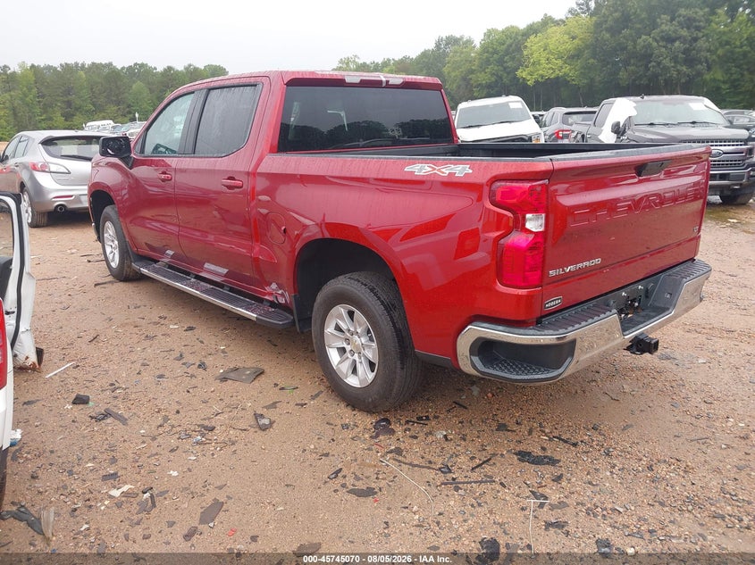 Vin: 3gcuyded6mg411241, lot: 46243774, chevrolet silverado 1500 4wd  short bed lt 20213