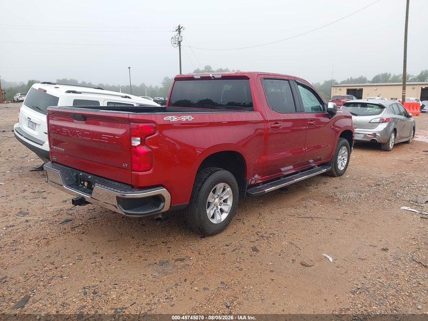 Vin: 3gcuyded6mg411241, lot: 46243774, chevrolet silverado 1500 4wd  short bed lt 20214
