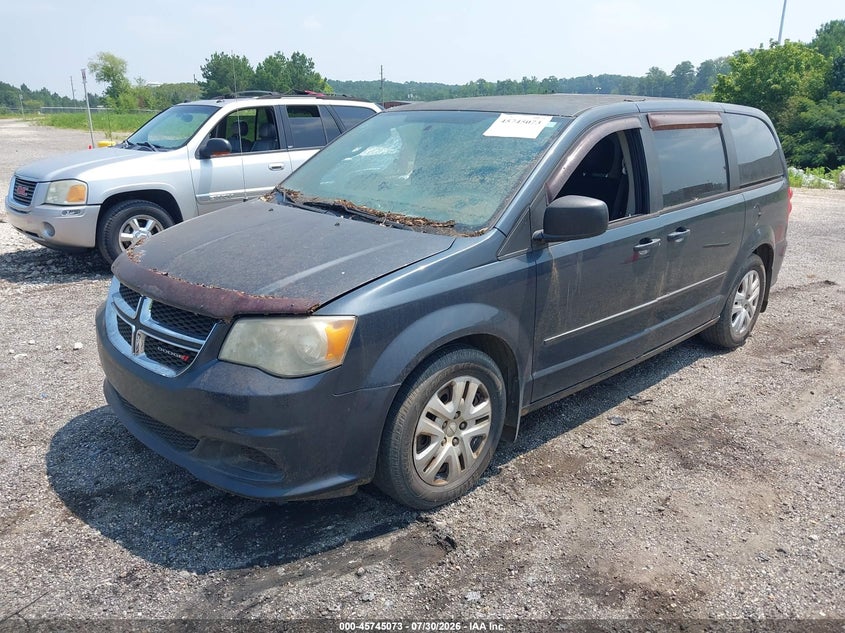 Vin: 2c4rdgbg0er187395, lot: 46243777, dodge grand caravan se 20142