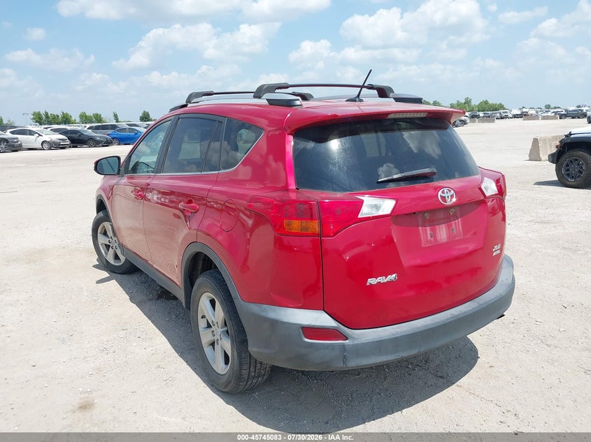 Vin: 2t3rfrev4ew126198, lot: 46243787, toyota rav4 xle 20143