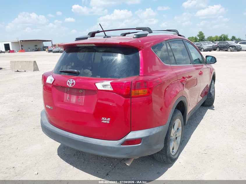Vin: 2t3rfrev4ew126198, lot: 46243787, toyota rav4 xle 20144