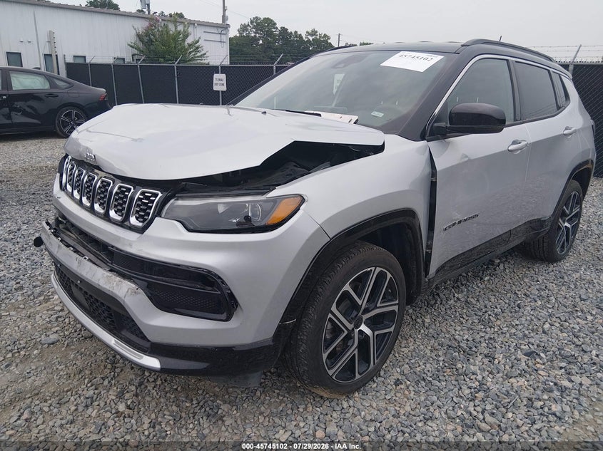 Vin: 3c4njdcn8st615323, lot: 46243806, jeep compass limited 4x4 20252