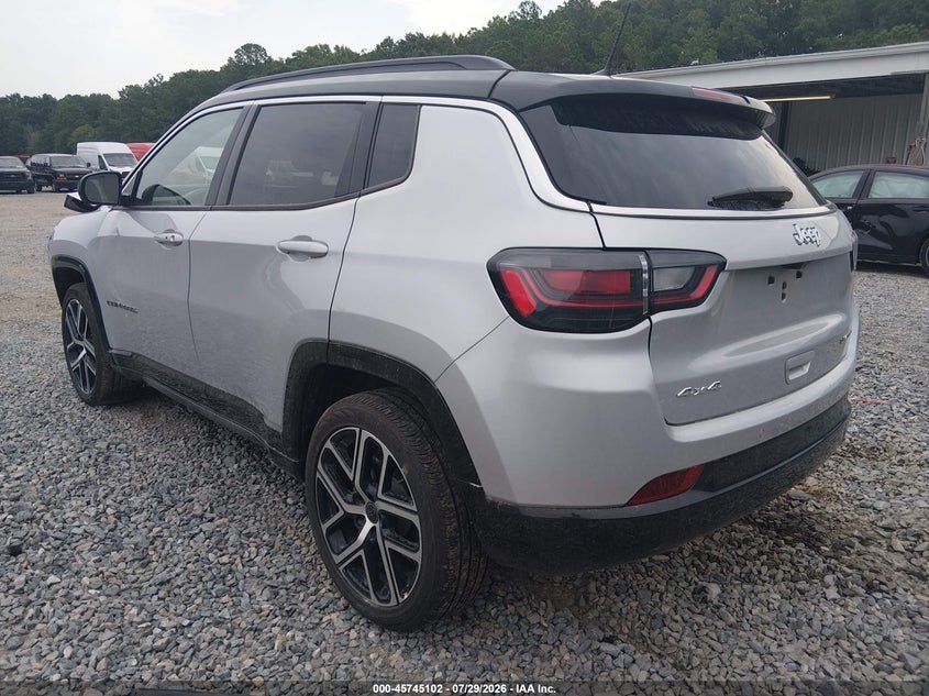Vin: 3c4njdcn8st615323, lot: 46243806, jeep compass limited 4x4 20253