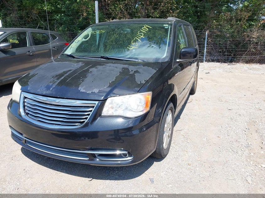 Vin: 2c4rc1bg1er386942, lot: 46243808, chrysler town & country touring 20142