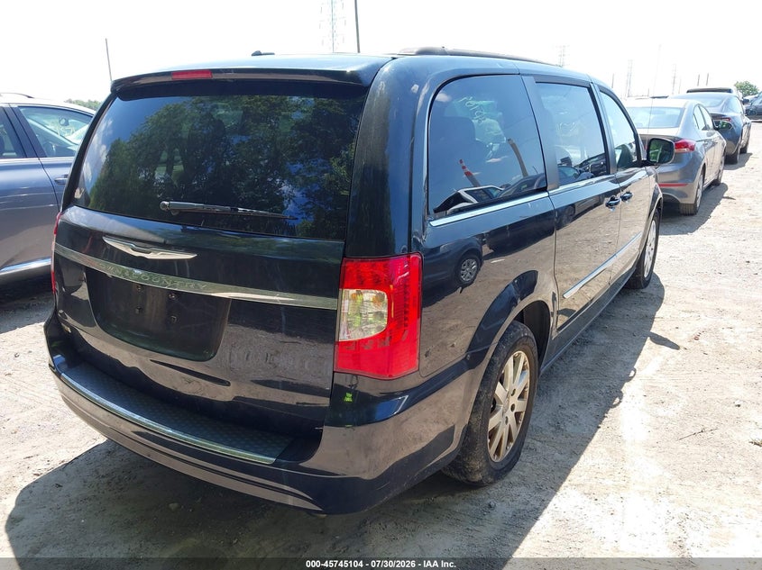 Vin: 2c4rc1bg1er386942, lot: 46243808, chrysler town & country touring 20144
