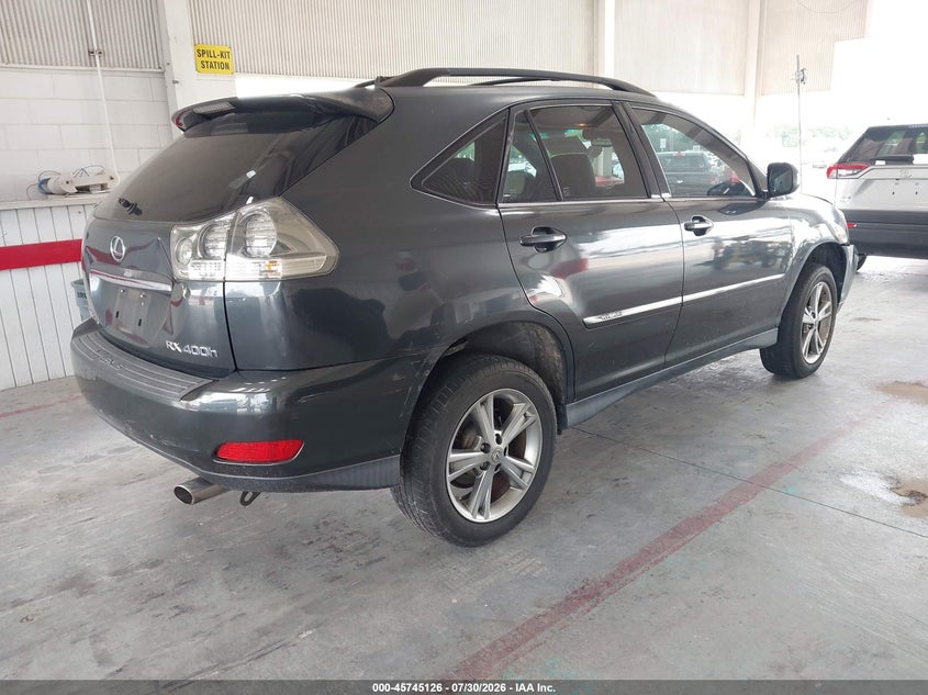2007 LEXUS RX 400H auction photo 4