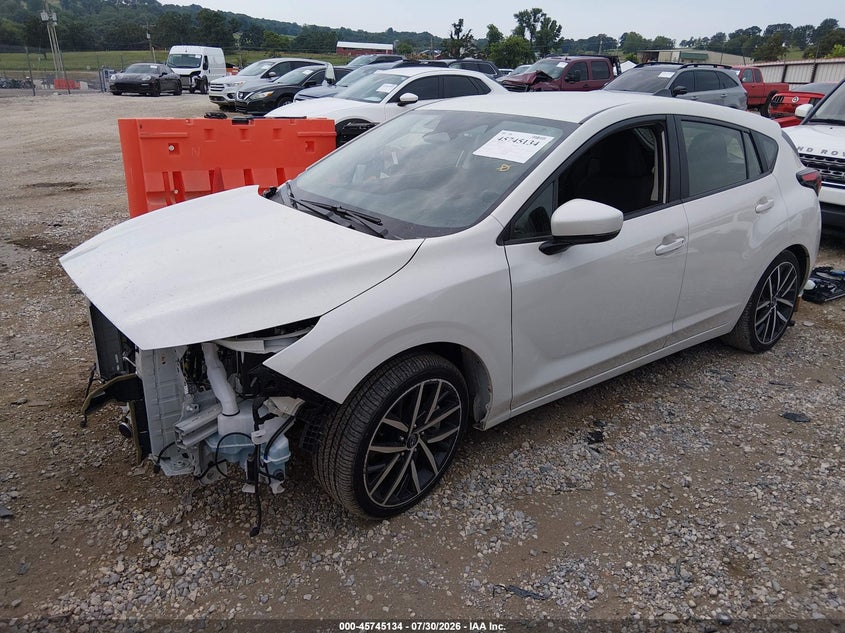 Vin: jf1guafcxs8338283, lot: 46243838, subaru impreza sport 5-door 20252