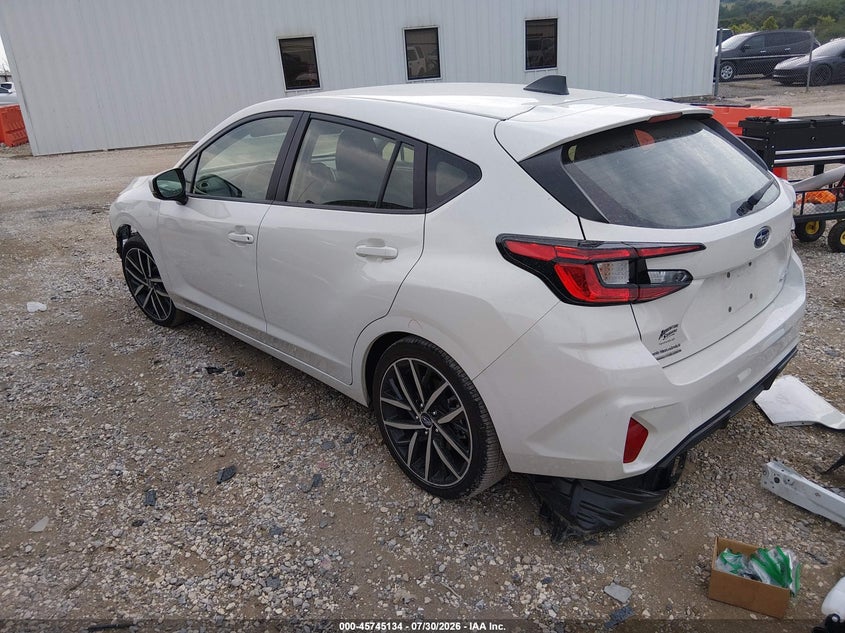 Vin: jf1guafcxs8338283, lot: 46243838, subaru impreza sport 5-door 20253