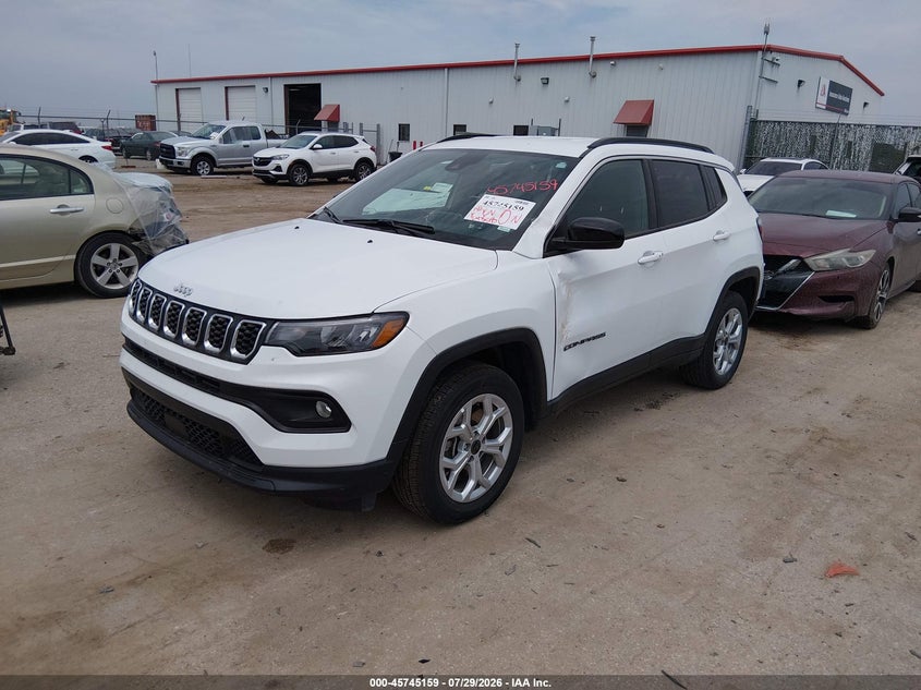 Vin: 3c4njdbn3st590901, lot: 46243864, jeep compass latitude 4x4 20252