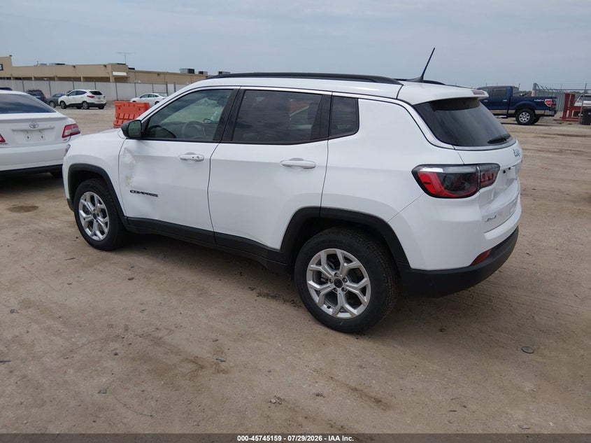 Vin: 3c4njdbn3st590901, lot: 46243864, jeep compass latitude 4x4 20253