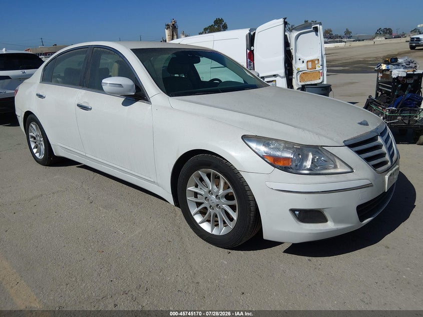 Vin: kmhgc4dexbu113559, lot: 46243874, hyundai genesis 3.8 2011 img_1