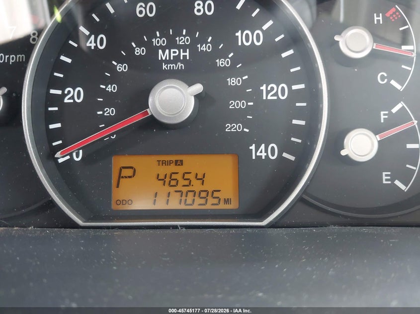 2009 KIA RONDO auction photo 7