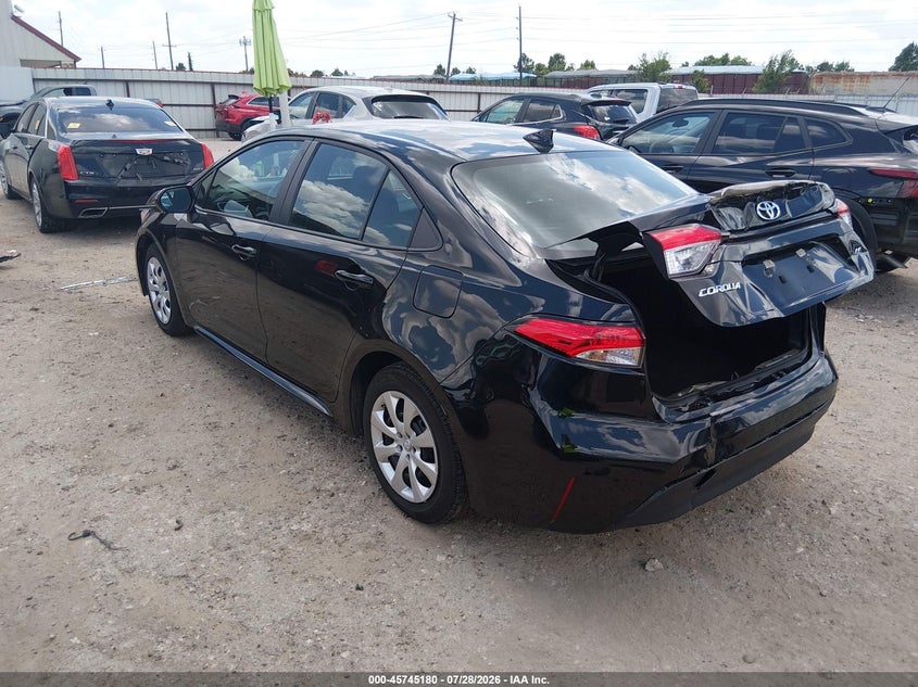 Vin: 5yfb4mde0tp367601, lot: 46243884, toyota corolla le 20263