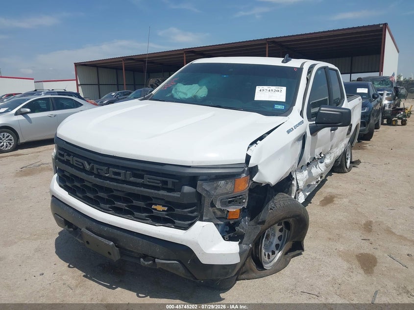 Vin: 1gcukaed9tz350157, lot: 46243906, chevrolet silverado 1500 4wd  short bed wt 20262