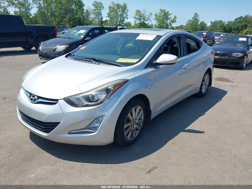 Vin: kmhdh4ae1fu259413, lot: 46243939, hyundai elantra se 20152