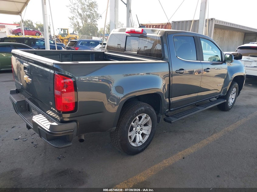 Vin: 1gcgscen2h1155413, lot: 46243942, chevrolet colorado 2wd lt 20174