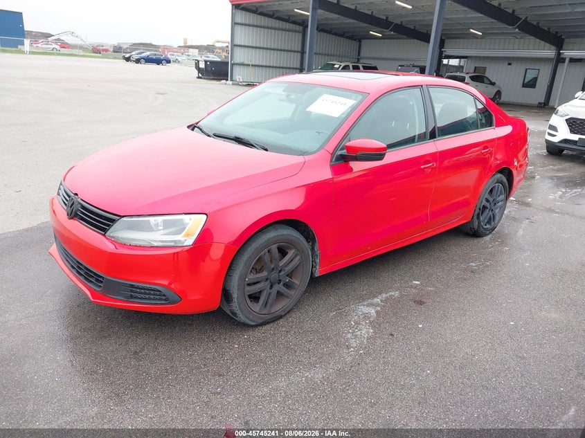 2012 Volkswagen Jetta, Hail, IAAI, VIN 3VWLL7AJ3CM329066 — photo 2