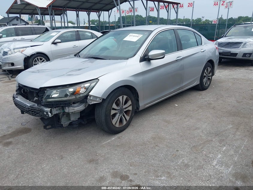Vin: 1hgcr2f35ea018867, lot: 46243946, honda accord lx 20142