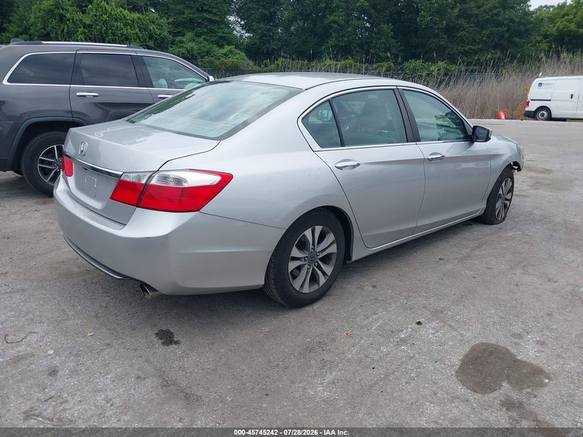 Vin: 1hgcr2f35ea018867, lot: 46243946, honda accord lx 20144