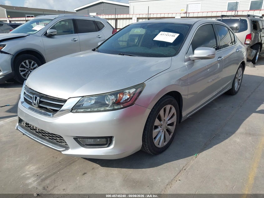 Vin: 1hgcr3f87ea013395, lot: 46243952, honda accord ex-l v-6 20142