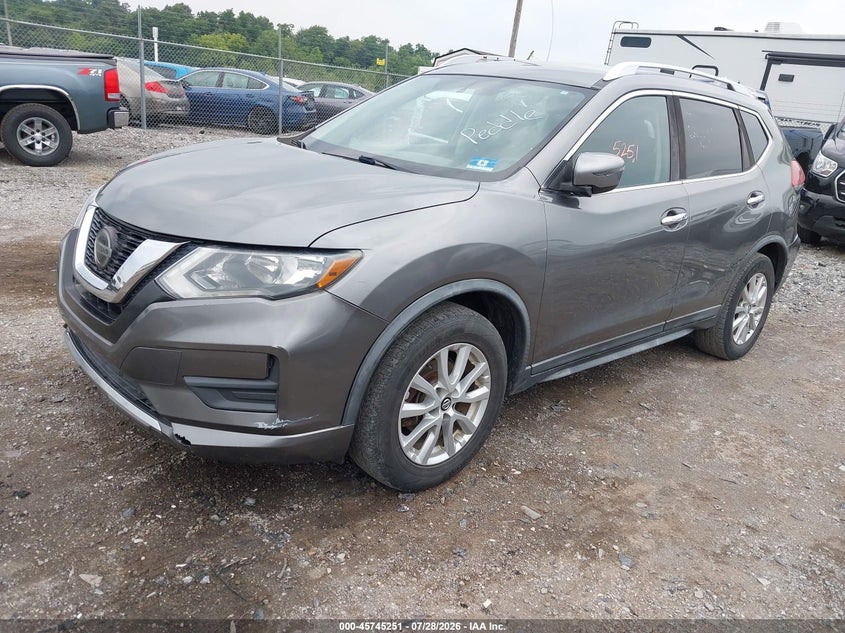 2018 NISSAN ROGUE auction photo 2