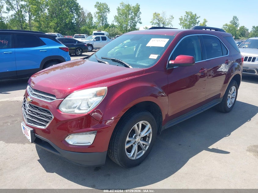 Vin: 2gnalcek1g6135097, lot: 46243958, chevrolet equinox lt 20162
