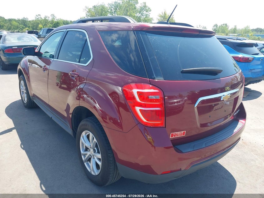 Vin: 2gnalcek1g6135097, lot: 46243958, chevrolet equinox lt 20163