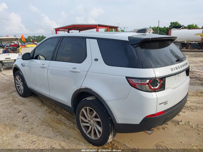 Vin: salcr2rx8jh769601, lot: 46243960, land rover discovery sport hse 20183