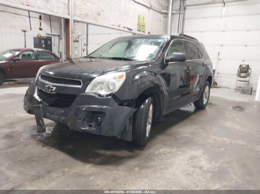 2010 Chevrolet Equinox, Удар спереди, IAAI, VIN 2CNFLEEW8A6352534 — фото 2