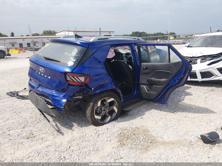 Vin: kmhrc8a32nu203053, lot: 46243966, hyundai venue limited 20224